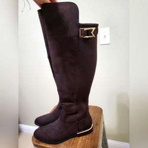 Brown Calvin Klein Boots